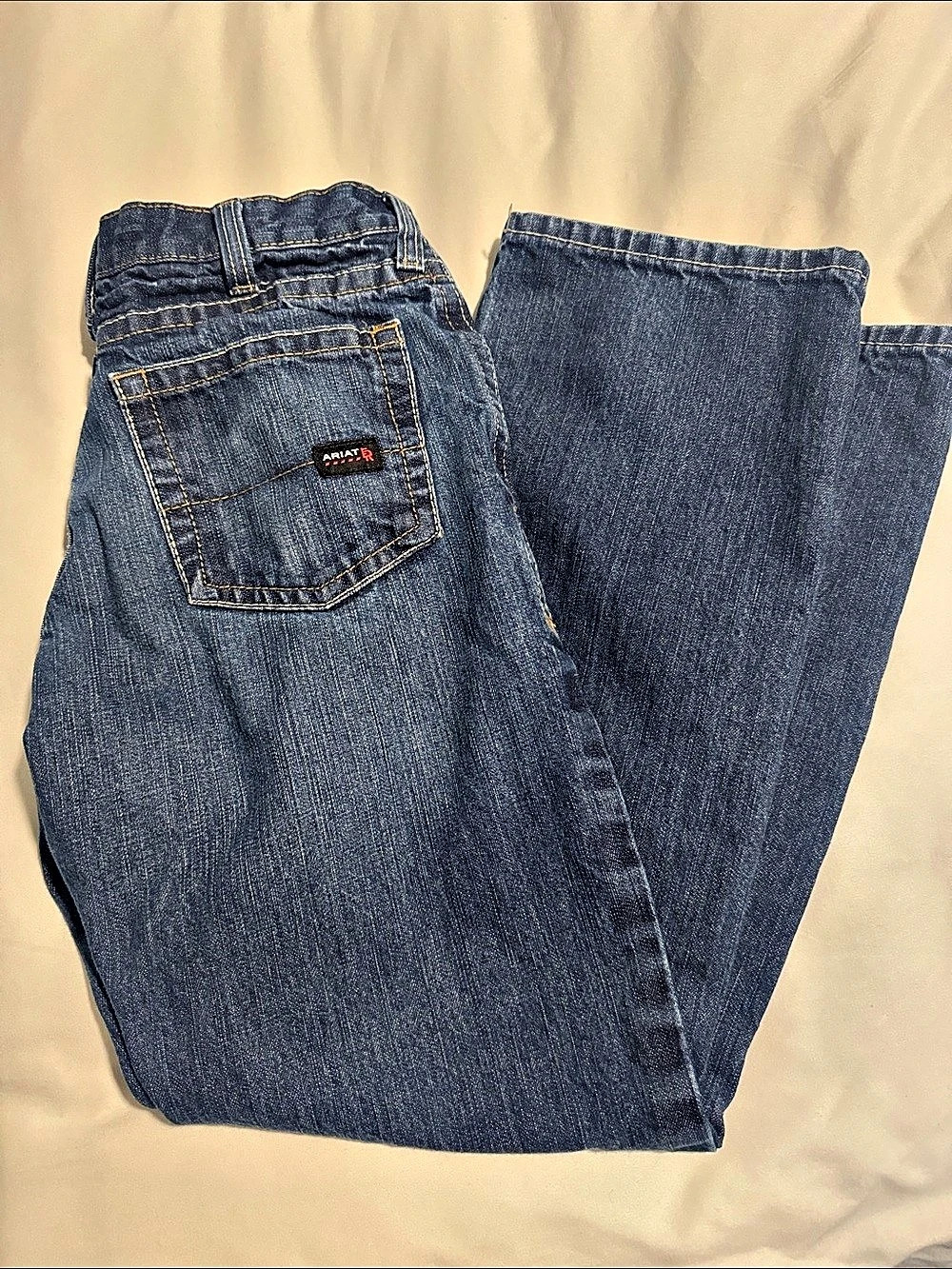 Ariat FR M5 Straight Leg Jeans Blue Waist 33x32